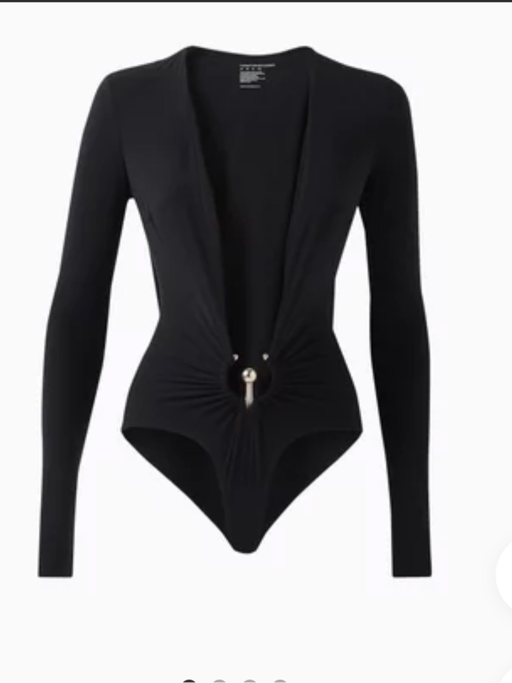 NWT Christopher Esber Pierced Orbit One Piece SZ 10 - Picture 2 of 3